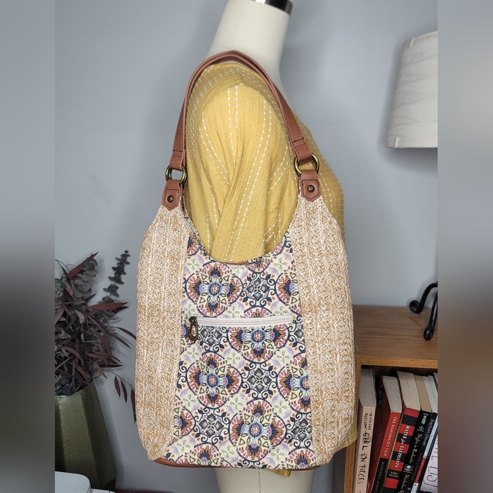 Sakroots Roma Shopper Bag Cotton Jute Boho